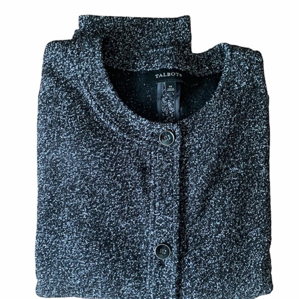 Talbots Women's Button Down  Cardigan Sweater  Size 14